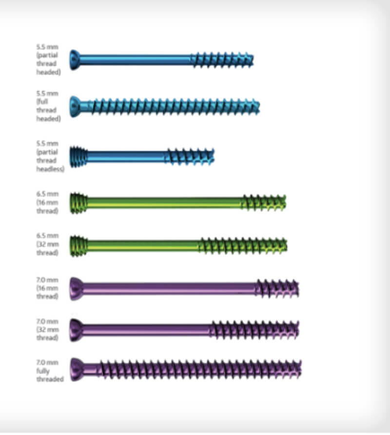 Cannulated Screws