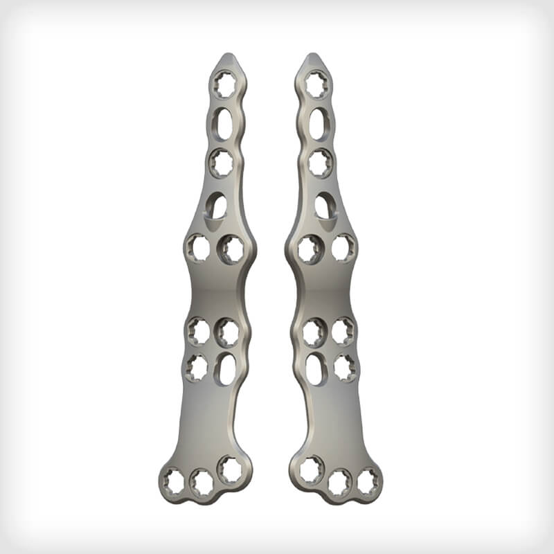 Lateral TTC Fusion Plates