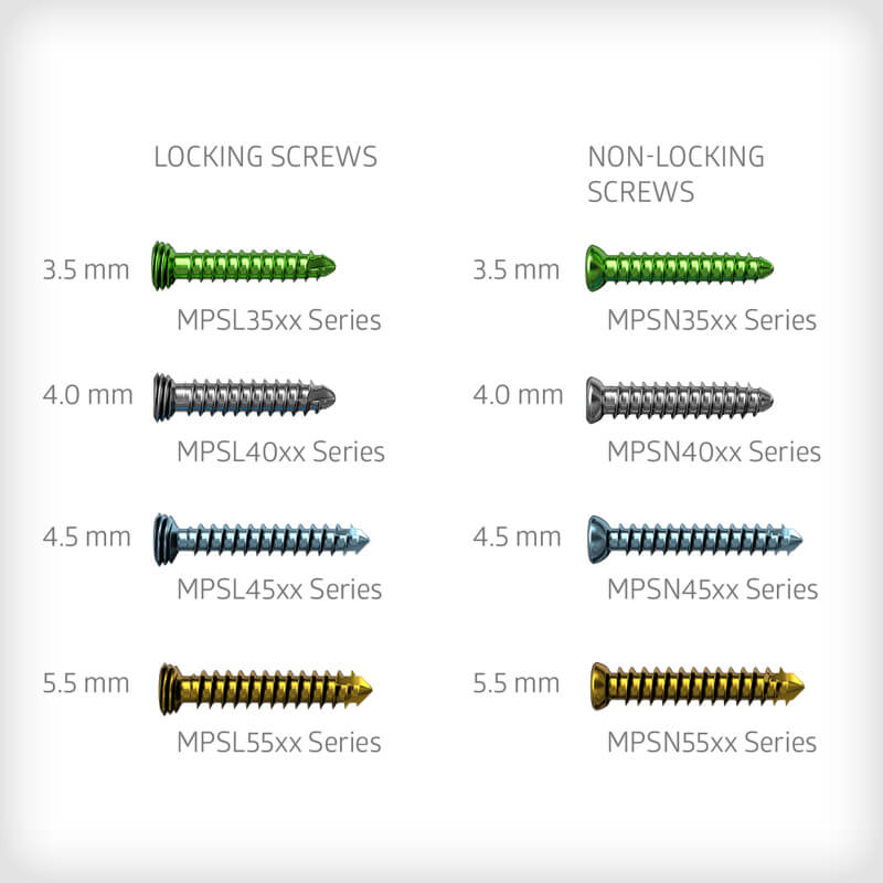 Pilon Primary Fusion Plates