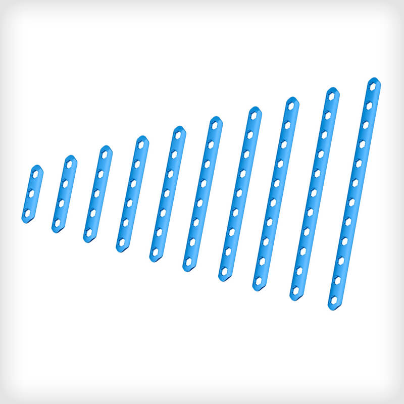 Straight Tibia-Fibula Plates